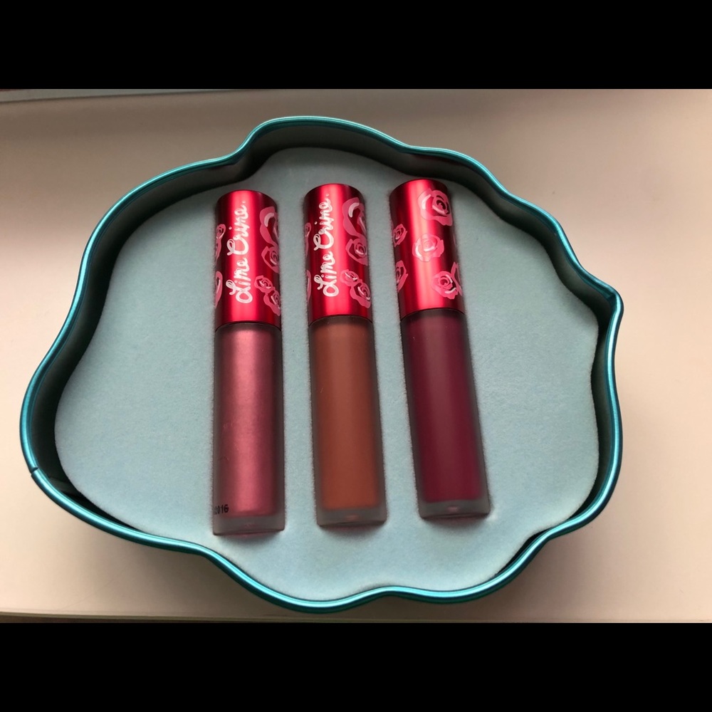Velve-tins Giftable Set in Blue Rose